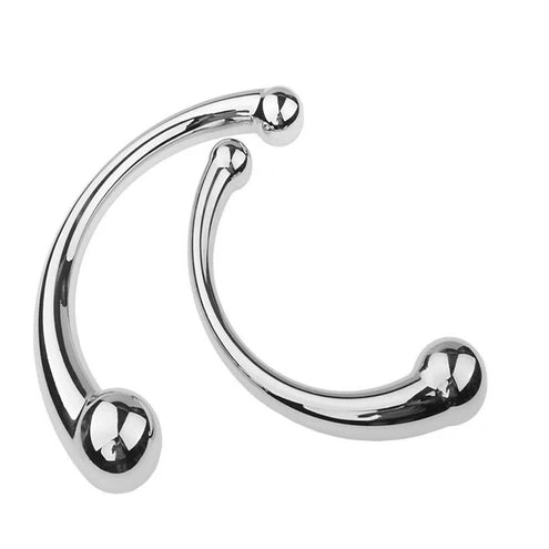 Anal Hooks Anal 5858 Double Stainless Ended Hook Steel Elegant 1001